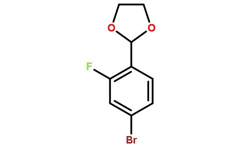 2-(2-氟-4-溴苯基)-1,3-二氧戊环