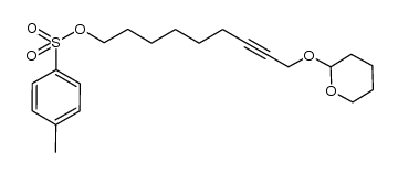 9-((tetrahydro-2H-pyran-2-yl)oxy)non-7-yn-1-yl 4-methylbenzenesulfonate