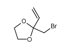 2-bromomethyl-2-vinyl-1,3-dioxolane
