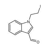 3-formyl-1-(2-iodoethyl)indole