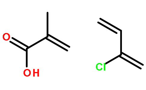 2-甲基丙烯酸与2-氯-1,3-丁二烯的聚合物