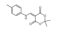 2,2-dimethyl-5-((p-tolylamino)methylene)-1,3-dioxane-4,6-dione