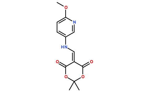 5-(((6-甲氧基吡啶-3-基)氨基)亚甲基)-2,2-二甲基-1,3-二恶烷-4,6-二酮