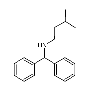 N-diphenylmethyl-3-methyl-butylamine
