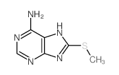 8-methylsulfanyl-7H-purin-6-amine