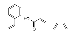 2-丙烯酸与 1,3-丁二烯和苯乙烯的聚合物