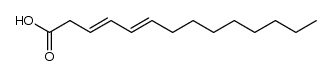 (E,E)-3,5-tetradecadienoic acid