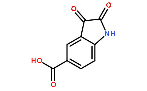 2，3-二氧代吲哚啉-5-甲酸