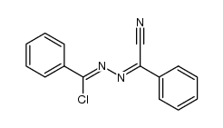 N'-(cyano-phenyl-methylene)-benzohydrazonoyl chloride
