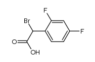 α-bromo-(2,4-difluorophenyl)acetic acid