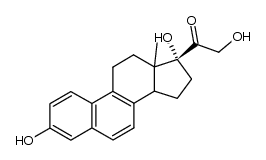 3,17α,21-Trihydroxy-19-norpregnen-1,3,5(10),6,8-pentaen-20-on