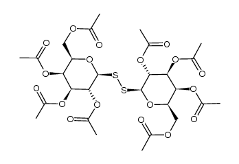 bis(2,3,4,6-tetra-O-acetyl-1-thio-β-D-galactopyranosyl)1,1'-disulfide