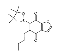 5-butyl-6-(4,4,5,5-tetramethyl[1,3,2]dioxaborolan-2-yl)benzo[b]furan-4,7-dione