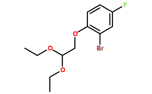 2-溴-1-(2,2-二乙氧基乙氧基)-4-氟苯