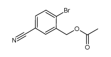 2-bromo-5-cyanobenzyl acetate