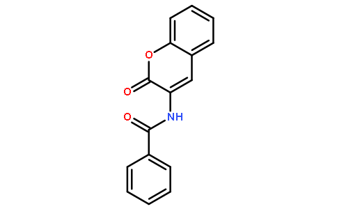 N-(2-oxochromen-3-yl)benzamide