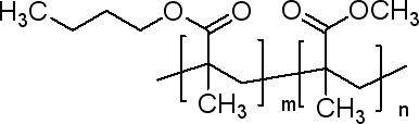 2-甲基-2-丙烯酸丁酯与2-甲基-2-丙烯酸甲酯的聚合物