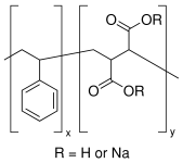 2,5-呋喃二酮与乙烯基苯的聚合物钠盐