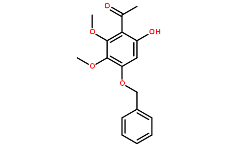 1-(4-(苄氧基)-6-羟基-2,3-二甲氧基苯基)乙酮