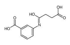 3-(3-carboxypropanoylamino)benzoic acid