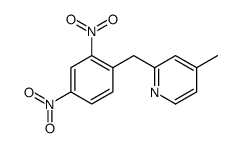 2-[(2,4-dinitrophenyl)methyl]-4-methylpyridine
