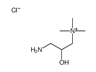 (3-amino-2-hydroxypropyl)-trimethylazanium,chloride