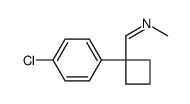1-[1-(4-chlorophenyl)cyclobutyl]-N-methylmethanimine