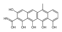 1,3,10,11,12-pentahydroxy-6-methyltetracene-2-carboxamide