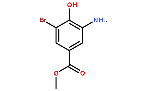 3-氨基-5-溴-4-羟基苯甲酸甲酯
