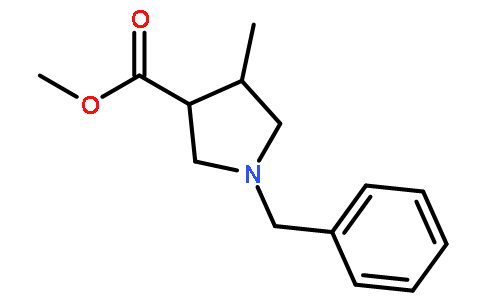 (3R,4R)-乙基1-苄基-4-甲基吡咯烷-3-羧酸