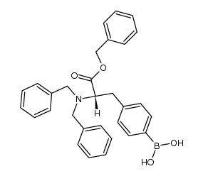 N,N-dibenzyl-4-borono-L-phenylalanine benzyl ester