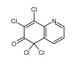 5,5,7,8-tetrachloro-5H-quinolin-6-one