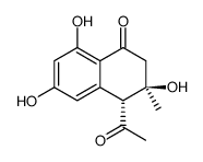 (3R,4R)-REL-4-乙酰基-3,4-二氢-3,6,8-三羟基-3-甲基-1(2H)-萘酮对照品(标准品) | 263368-91-8