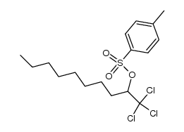 1,1,1-trichloro-2-decanol 4-methylbenzenesulfonate