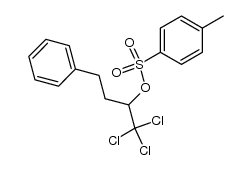 α-(trichloromethyl)benzenepropanol 4-methylbenzenesulfonate