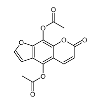 (9-acetyloxy-7-oxofuro[3,2-g]chromen-4-yl) acetate