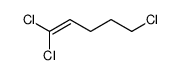 1,1,5-trichloropent-1-ene