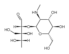 3-hydroxymethyl-O2-(2-methylamino-2-deoxy-α-L-glucopyranosyl)-5-deoxy-L-lyxose