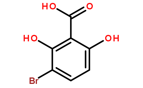 3-溴-2,6-二羟基苯甲酸