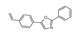 5-(4-ethenylphenyl)-2-phenyl-1,3-oxazole
