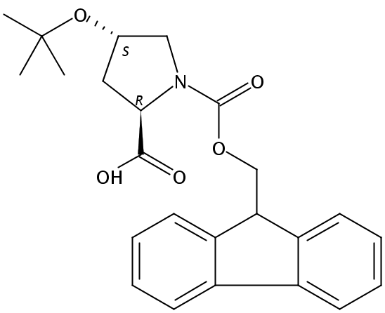 N-芴甲氧羰基-4-叔丁基氧基-D-反式羟脯氨酸