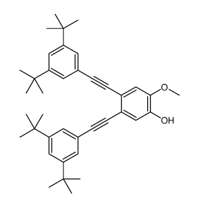 4,5-bis[2-(3,5-ditert-butylphenyl)ethynyl]-2-methoxyphenol