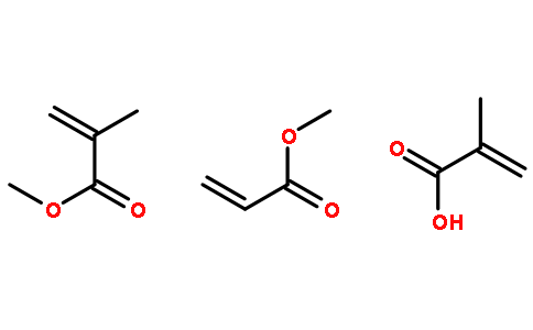 2-甲基-2-丙烯酸与2-甲基-2-丙烯酸甲酯和2-丙烯酸甲酯的聚合物