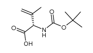 (2S)-2-[叔丁氧羰基]氨基-3-甲基-3-丁烯酸