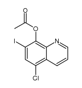 5-chloro-7-iodoquinolin-8-yl ethanoate