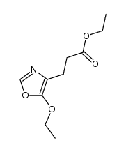 ethyl 3-(5-ethoxyoxazol-4-yl)propanoate