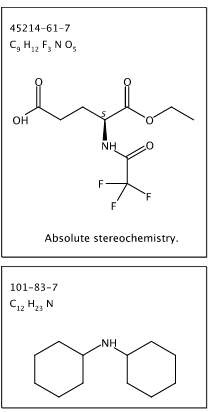 Dicyclohexylammonium-[(S)-4-ethoxycarbonyl-4-(trifluoracetylamino)butanoat]