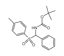 N-[phenyl(toluene-4-sulfonyl)methyl]tert-butoxycarboxyamide