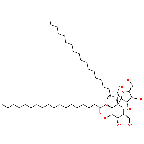 β-d-呋喃果糖结构式图片