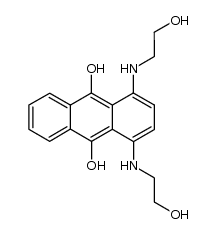 1,4-bis-[2-Hydroxy-aethylamino]-anthrahydrochinon